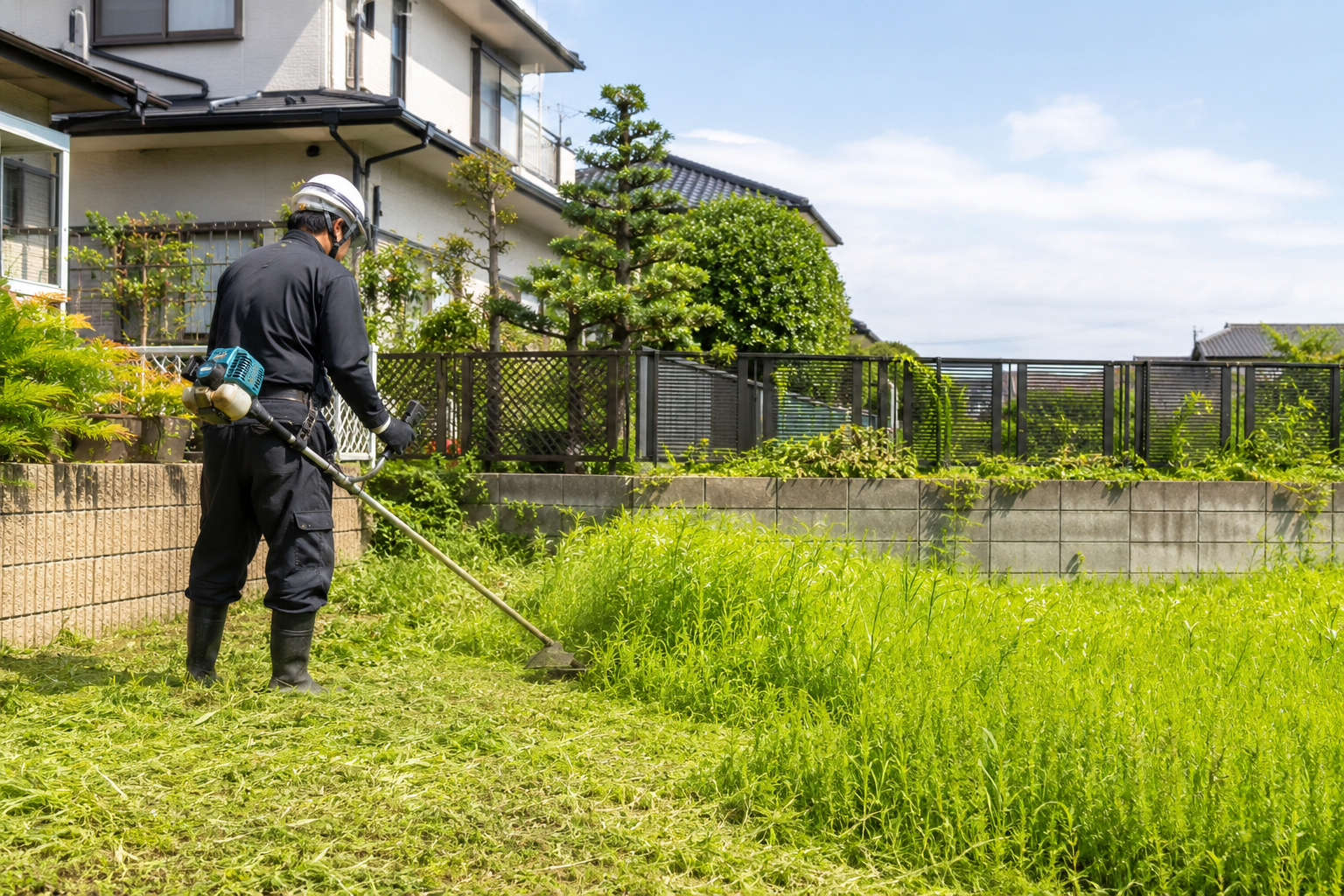 草刈り・除草の作業イメージ